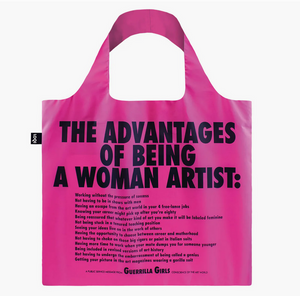 Bolsa reutilizable Guerrilla Girls Mujer Artista